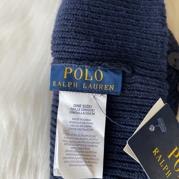Polo Ralph Lauren collegiate Bear beanie - Picture 3 of 3
